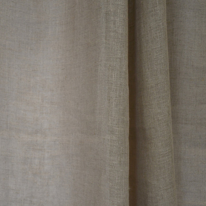 S2632 Natural by Greenhouse Fabric 100% Linen INDIA Drapery </p><p>Repeat: None 54" - Fabric Carolina -