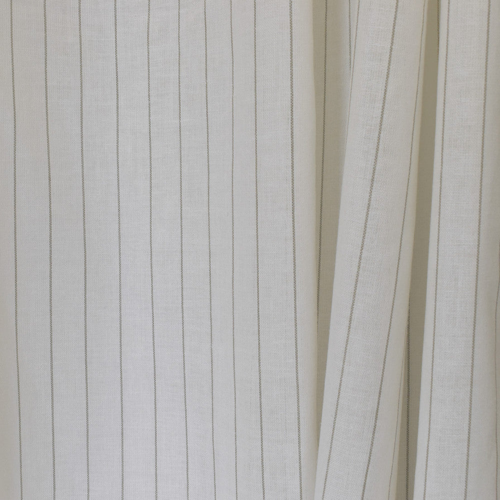 S2636 Linen by Greenhouse Fabric 80% Cotton, 20% Linen INDIA Drapery </p><p>Repeat: 1.25" H 54" - Fabric Carolina -