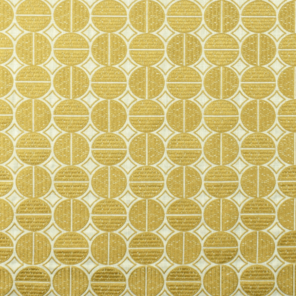 S2641 Coin by Greenhouse Fabric 100% Polyester With 100% Viscose Embroidery India 9,000 double rubs </p><p>Repeat: 6.5" H, 6.5" V 52" - Fabric Carolina -