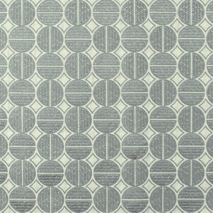 S2642 Pewter by Greenhouse Fabric 100% Polyester With 100% Viscose Embroidery INDIA 9,000 </p><p>Repeat: 6.5" H, 6.5" V 52" - Fabric Carolina -