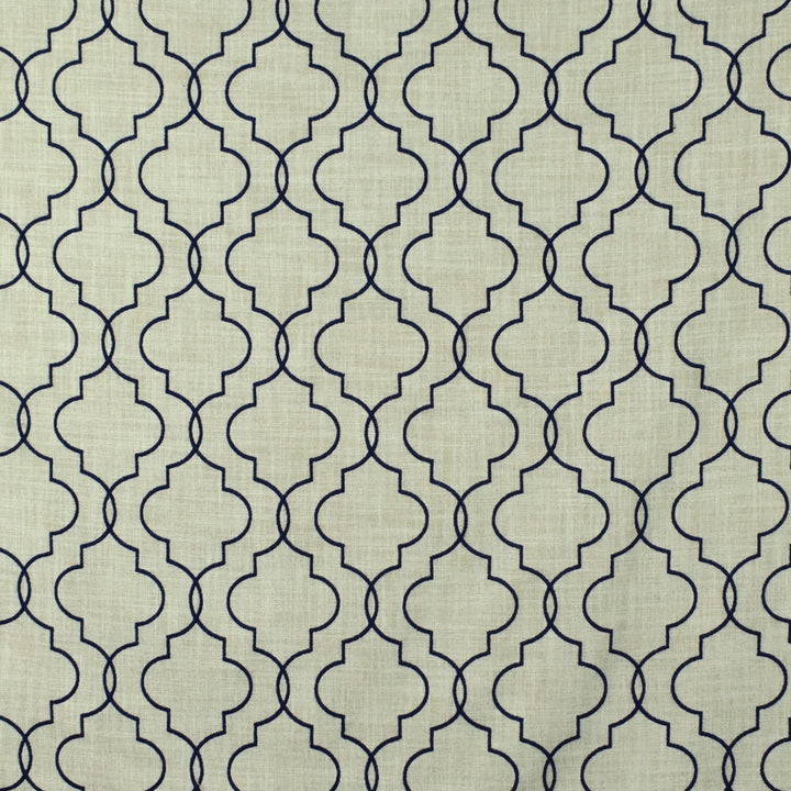 S2655 Marine by Greenhouse Fabric 100% Polyester With 100% Viscose Embroidery INDIA 9,000 </p><p>Repeat: 6.5" H, 6.5" V 52" - Fabric Carolina -
