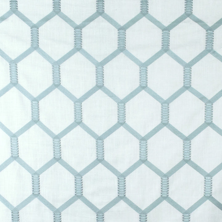 S2656 Sky by Greenhouse Fabric S34: Statement Embroideries 70% Viscose, 30% Linen With 100% Viscose Embroidery India 9,000 double rubs </p><p>Repeat: 5.43" H, 9.21" V 52" - Fabric Carolina -
