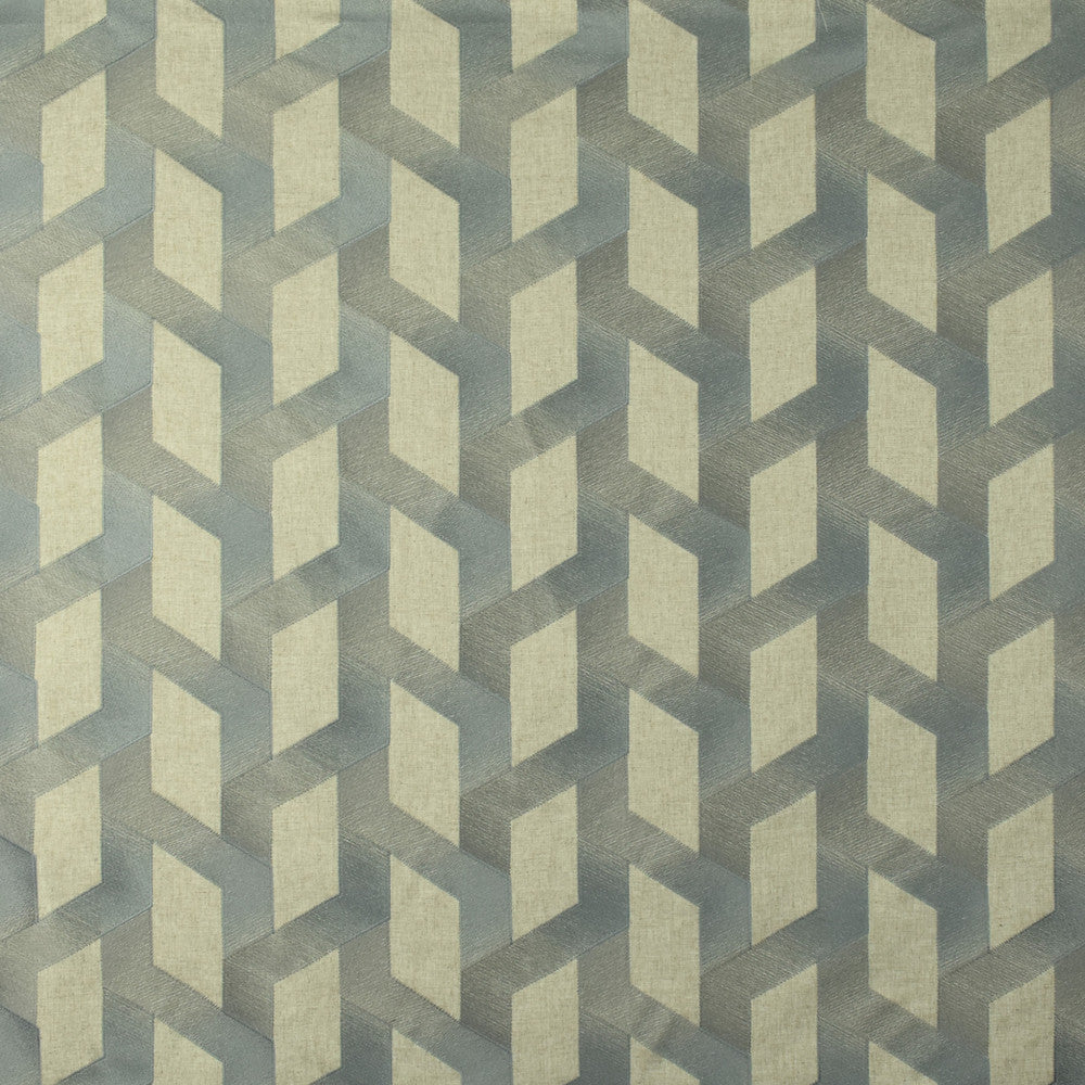 S2662 Blue Smoke by Greenhouse Fabric 70% Polyester, 30% Linen With 100% Polyester Embroidery India 9,000 double rubs </p><p>Repeat: 8.75" H, 6.5" V 52" - Fabric Carolina -
