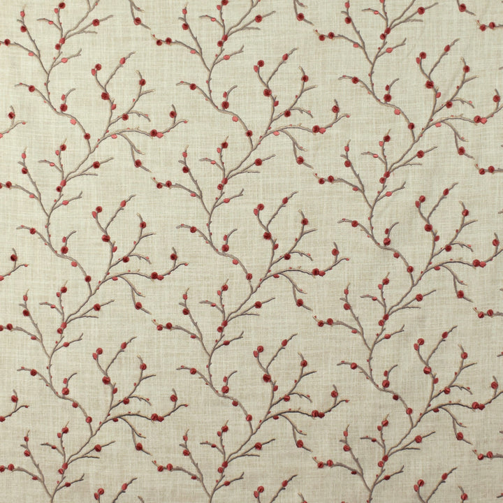 S2670 Rosehip by Greenhouse Fabric S34: Statement Embroideries 100% Polyester With 100% Viscose Embroidery India 9,000 double rubs </p><p>Repeat: 10.5" H, 9.5" V 52" - Fabric Carolina -