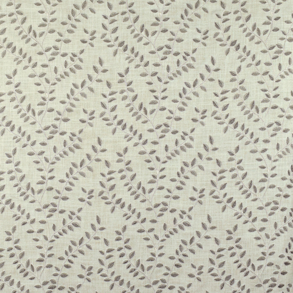S2673 Pearl Grey by Greenhouse Fabric 100% Polyester With 100% Polyester Embroidery INDIA 9,000 </p><p>Repeat: 13" H, 9.5" V 52" - Fabric Carolina -