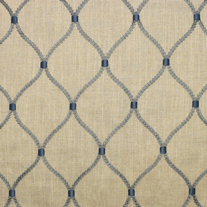 S2675 Storm by Greenhouse Fabric S34: Statement Embroideries 70% Rayon, 30% Linen W/ 100% Rayon Embroidery India 9,000 double rubs </p><p>Repeat: 4.25" H, 6.25" V 52" - Fabric Carolina -