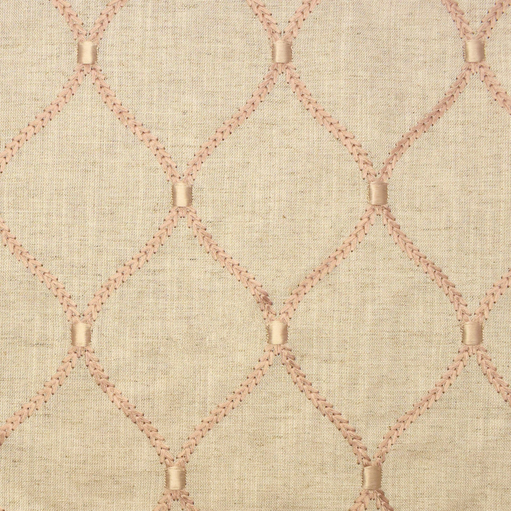 S2676 Blush by Greenhouse Fabric 70% Rayon, 30% Linen W/ 100% Rayon Embroidery INDIA 9,000 </p><p>Repeat: 4.25" H, 6.25" V 52" - Fabric Carolina -