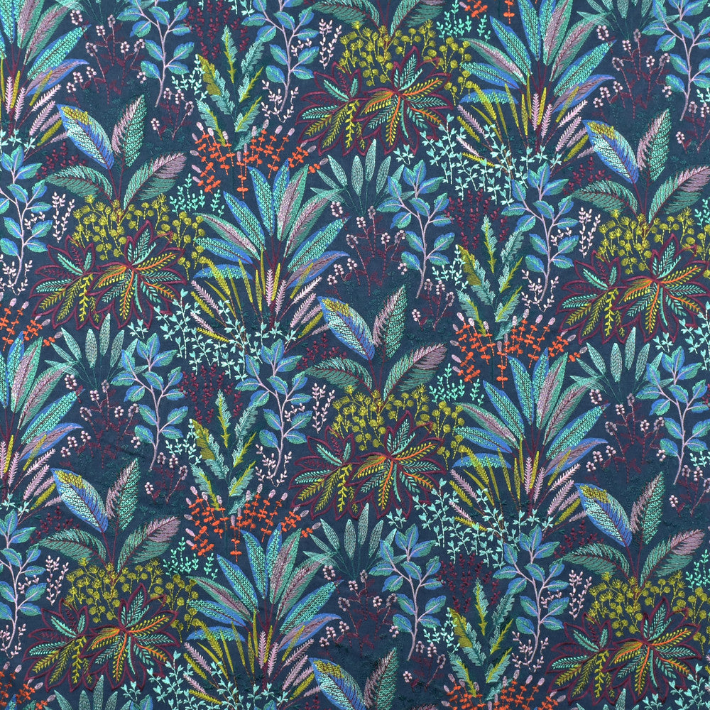 S2680 Multi by Greenhouse Fabric 73% Polyester, 27% Cotton W/ 100% Viscose Embroidery India 9,000 double rubs </p><p>Repeat: 13" H, 18" V 52" - Fabric Carolina -