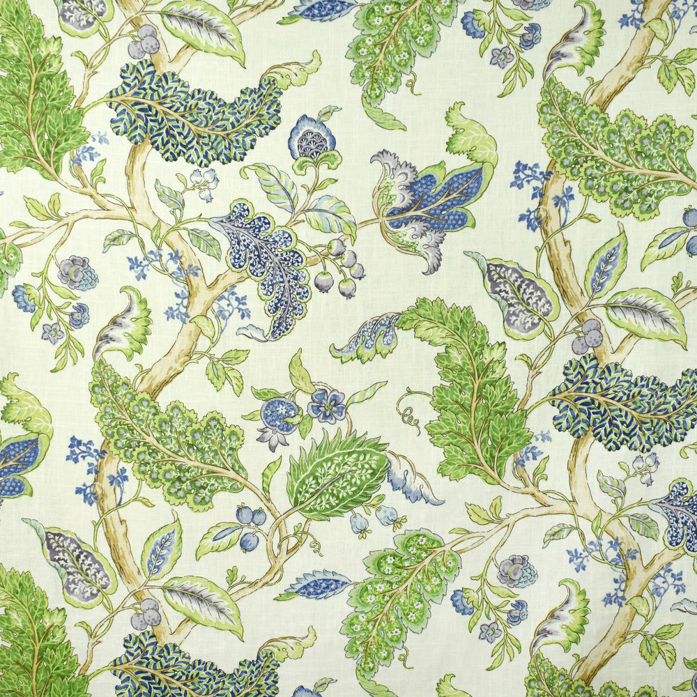 S2692 Periwinkle by Greenhouse Fabric 55% Linen, 45% Rayon China 15,000 double rubs </p><p>Repeat: 27" H, 36" V 54" - Fabric Carolina -