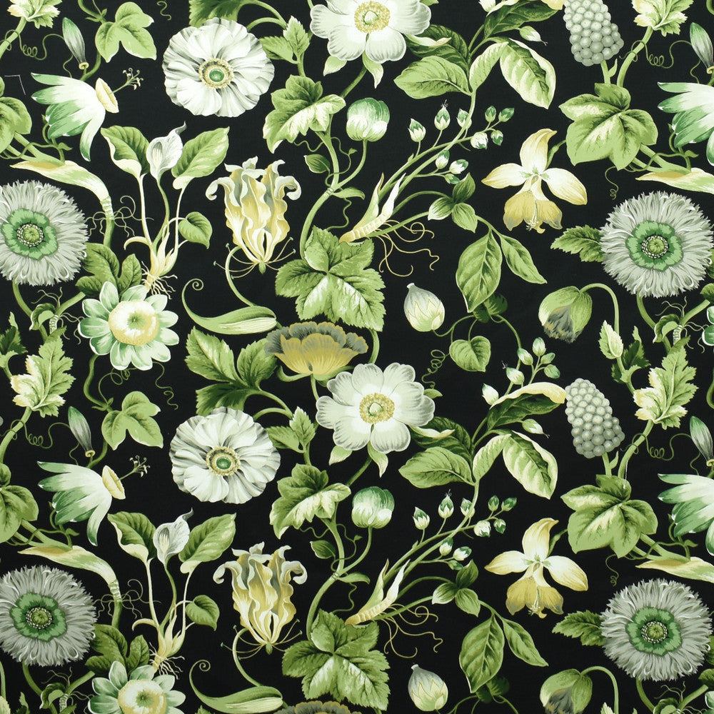 S2714 Laurel by Greenhouse Fabric S35: Statement Prints 100% Cotton Peru 15,000 double rubs Soil & Stain Repellent </p><p>Repeat: 27" H, 17" V 54" - Fabric Carolina -