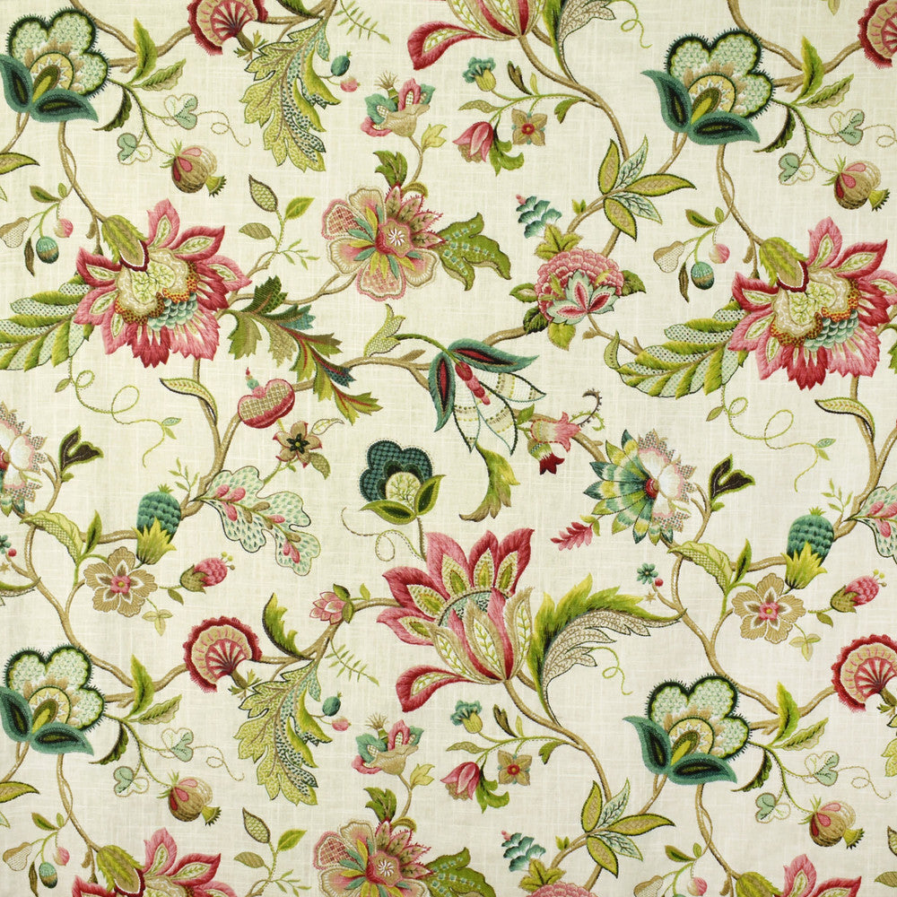 S2720 Jewel by Greenhouse Fabric 55% Linen, 45% Rayon China 15,000 double rubs </p><p>Repeat: 27" H, 27" V 54" - Fabric Carolina -