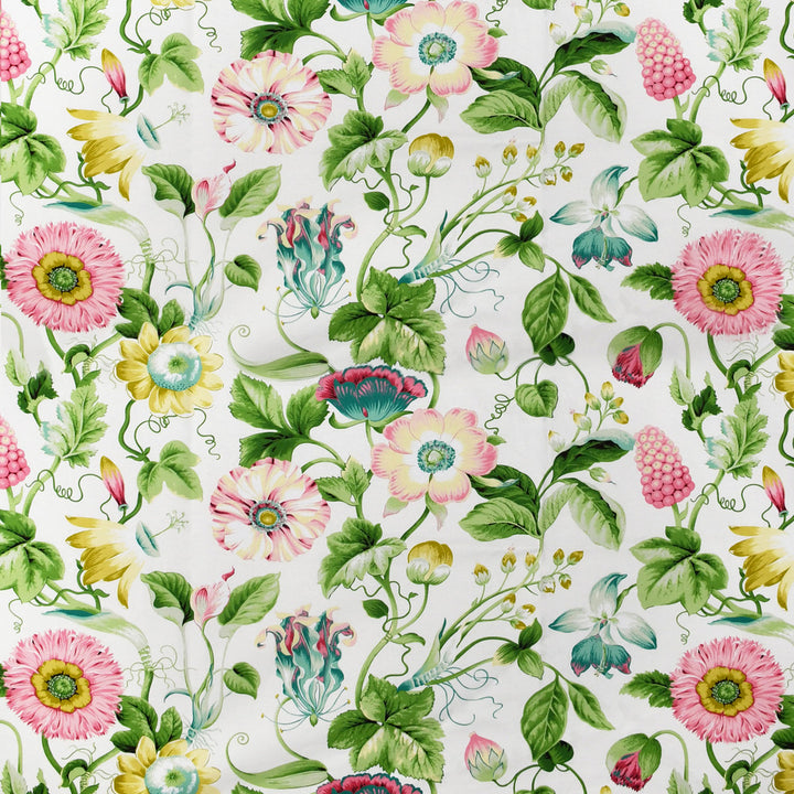 S2721 Spring by Greenhouse Fabric 100% Cotton Peru 15,000 double rubs </p><p>Repeat: 27" H, 17" V 54" - Fabric Carolina -