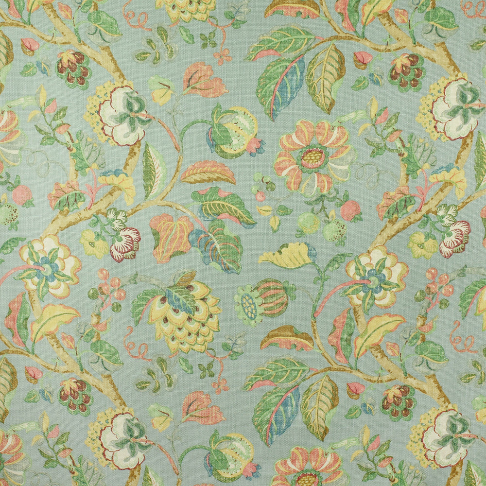 S2724 Robins Egg by Greenhouse Fabric 100% Cotton Israel 15,000 double rubs </p><p>Repeat: 27" H, 27" V 54" - Fabric Carolina -