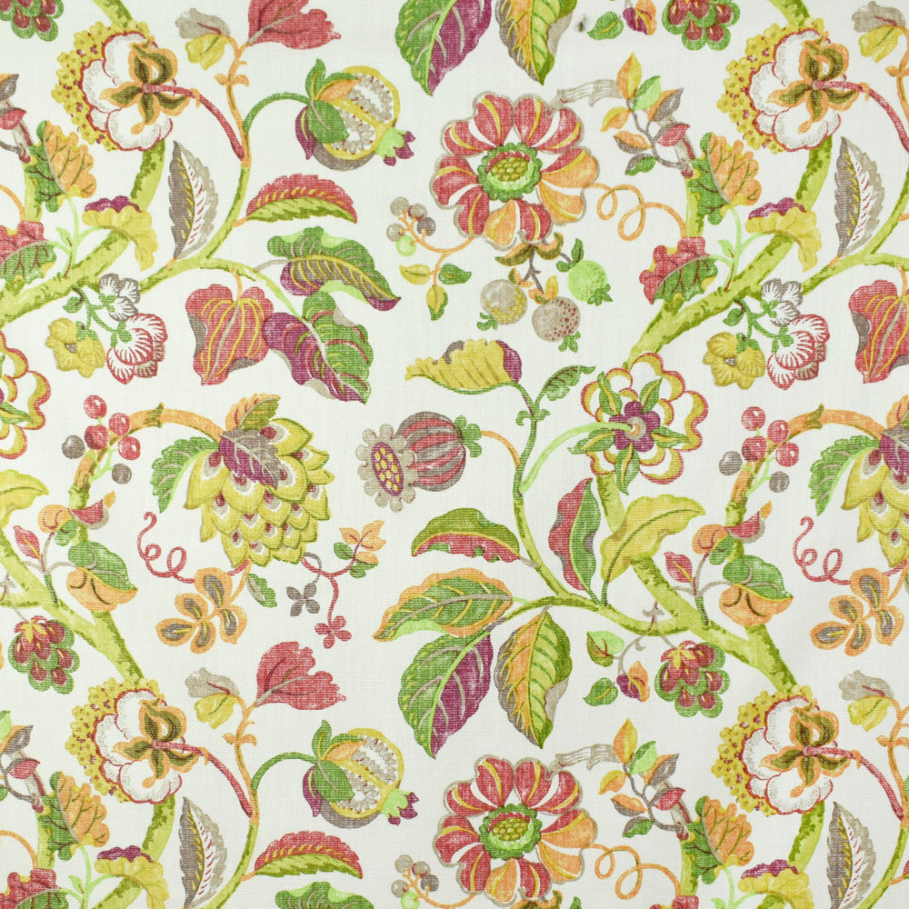 S2727 Papaya by Greenhouse Fabric 100% Cotton ISRAEL 15,000 </p><p>Repeat: 27" H, 27" V 54" - Fabric Carolina -