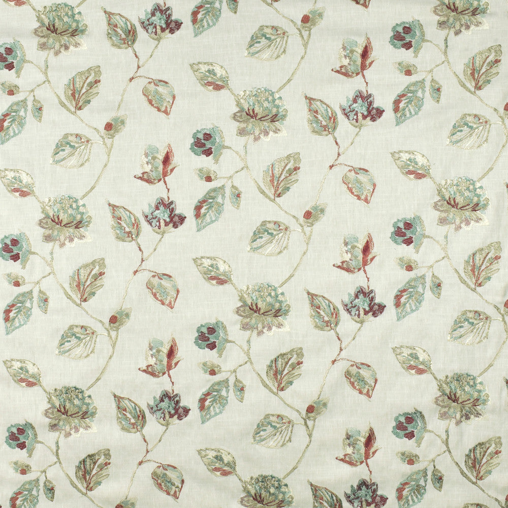 S2830 Summer by Greenhouse Fabric S38: Capri Colors 58% Cotton, 42% Polyester With 100% Rayon Embroidery India 9,000 double rubs </p><p>Repeat: 25.25" H, 12.25" V 50" - Fabric Carolina -