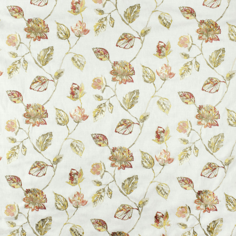 S2834 Sunset by Greenhouse Fabric 58% Cotton, 42% Polyester With 100% Rayon Embroidery INDIA 9,000 </p><p>Repeat: 25.25" H, 12.25" V 50" - Fabric Carolina -