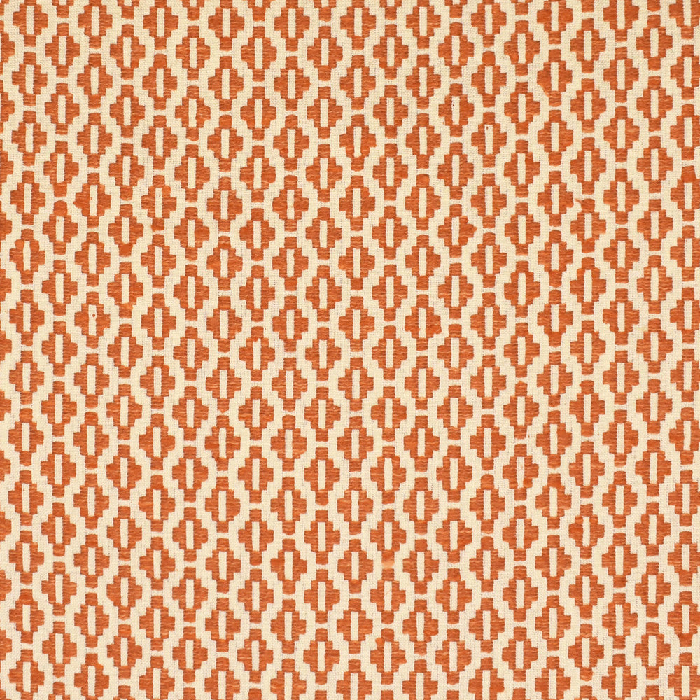 S2846 Rust by Greenhouse Fabric 65% Polyester, 35% Cotton INDIA 50,000 </p><p>Repeat: .8" H, .75" V 54" - Fabric Carolina -