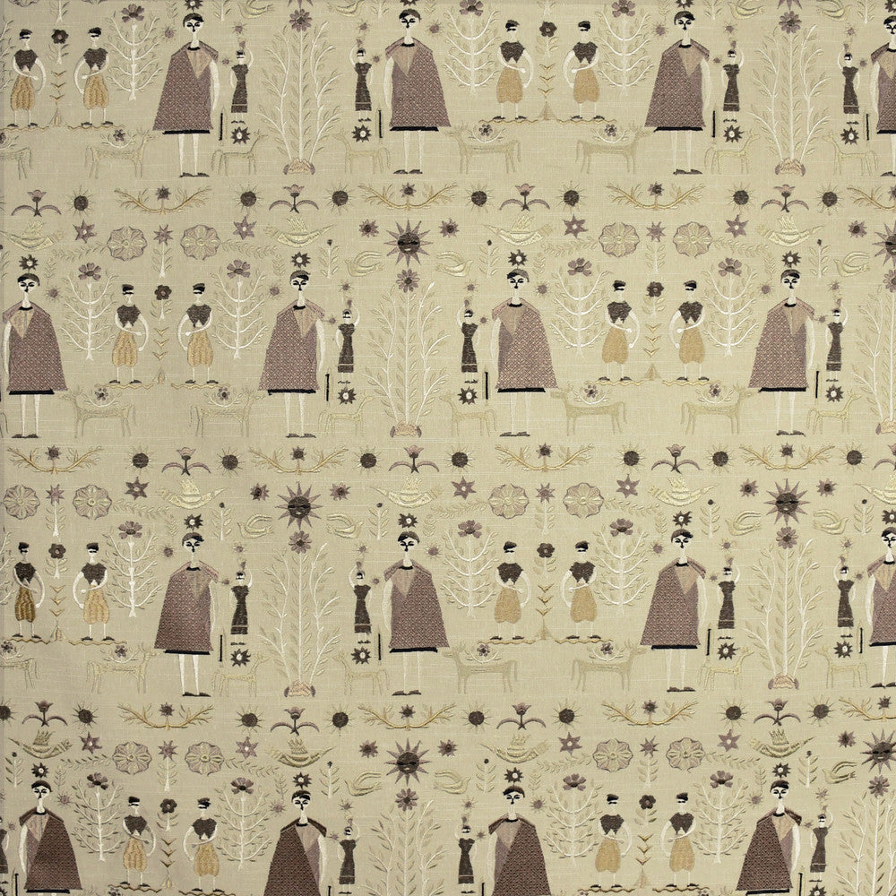 S2903 Linen by Greenhouse Fabric 57% Polyester, 43% Cotton With 57% Polyester, 43% Cotton Embroidery India 9,000 double rubs </p><p>Repeat: 17" H, 17.625" V 50" - Fabric Carolina -