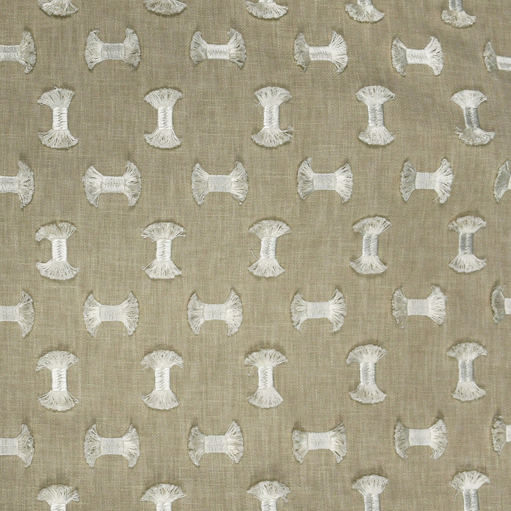 S2913 Natural by Greenhouse Fabric 50% Polyester, 50% Cotton With 100% Polyester Embroidery India 9,000 </p><p>Repeat: 6.25" H, 5.25" V 55" - Fabric Carolina -