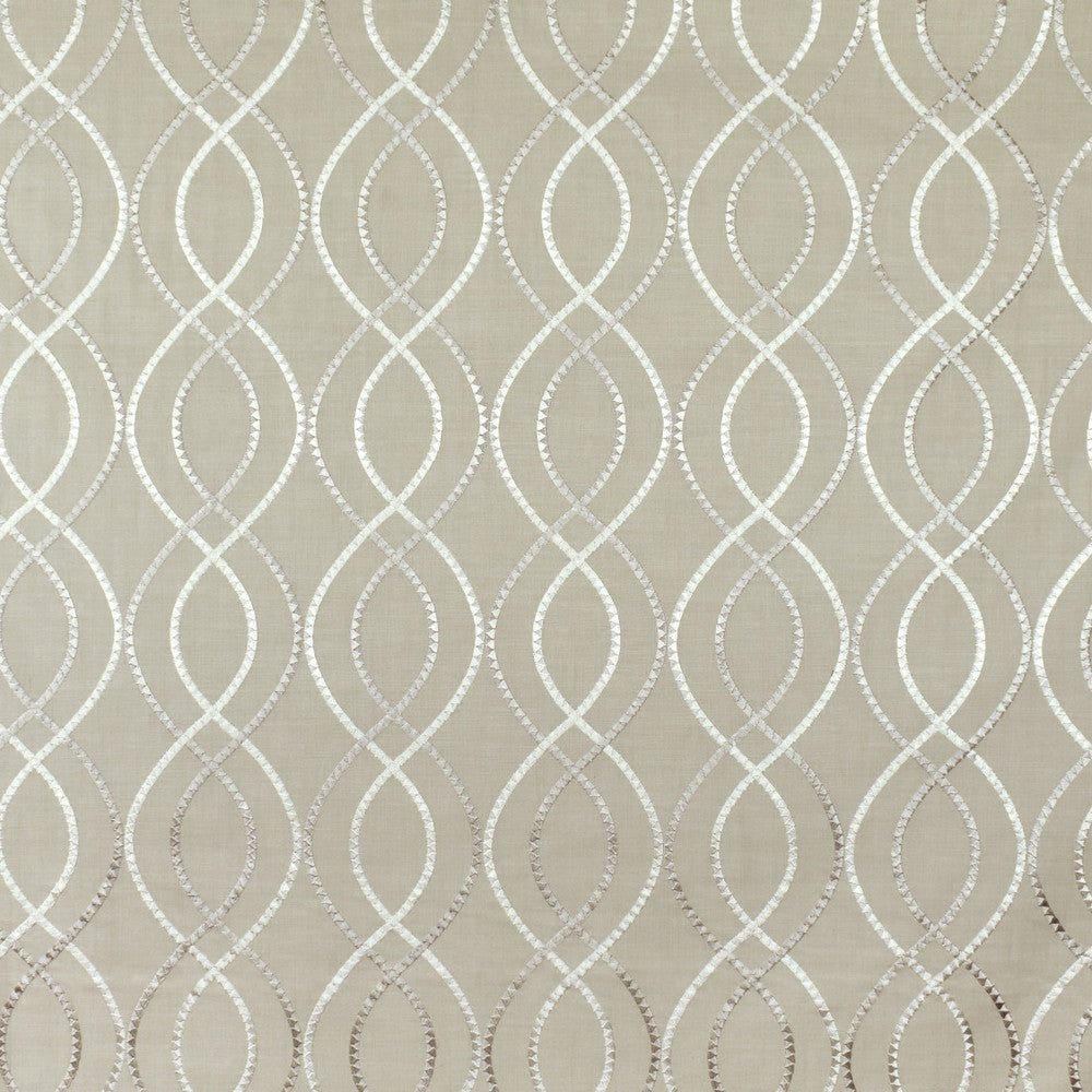 S2947 Oyster by Greenhouse Fabric 73% Cotton, 27% Polyester With 100% Rayon Embroidery INDIA 9,000 </p><p>Repeat: 10.75" H, 12.5" V 54" - Fabric Carolina -