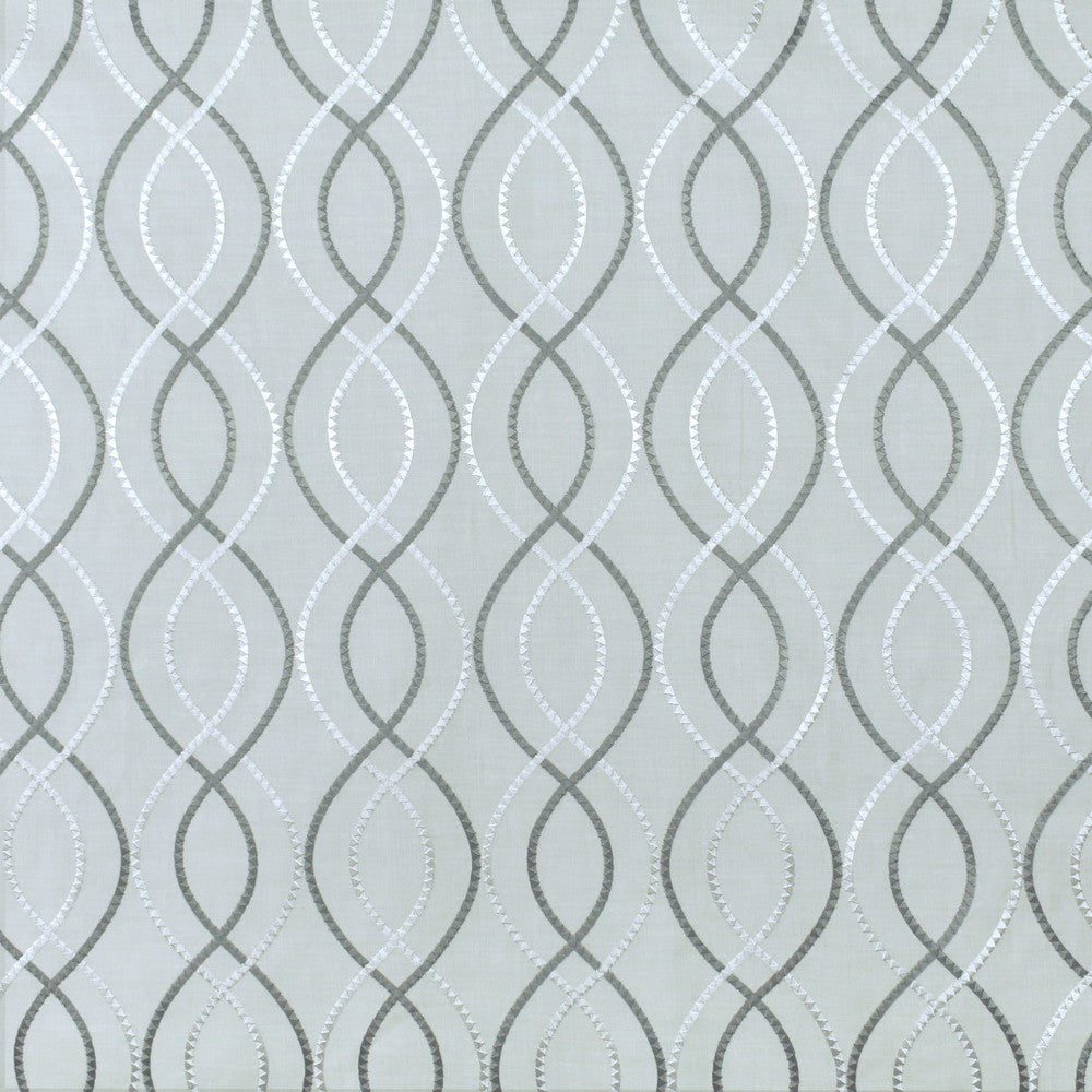S2952 Steel by Greenhouse Fabric 73% Cotton, 27% Polyester With 100% Rayon Embroidery INDIA 9,000 </p><p>Repeat: 10.75" H, 12.5" V 54" - Fabric Carolina -