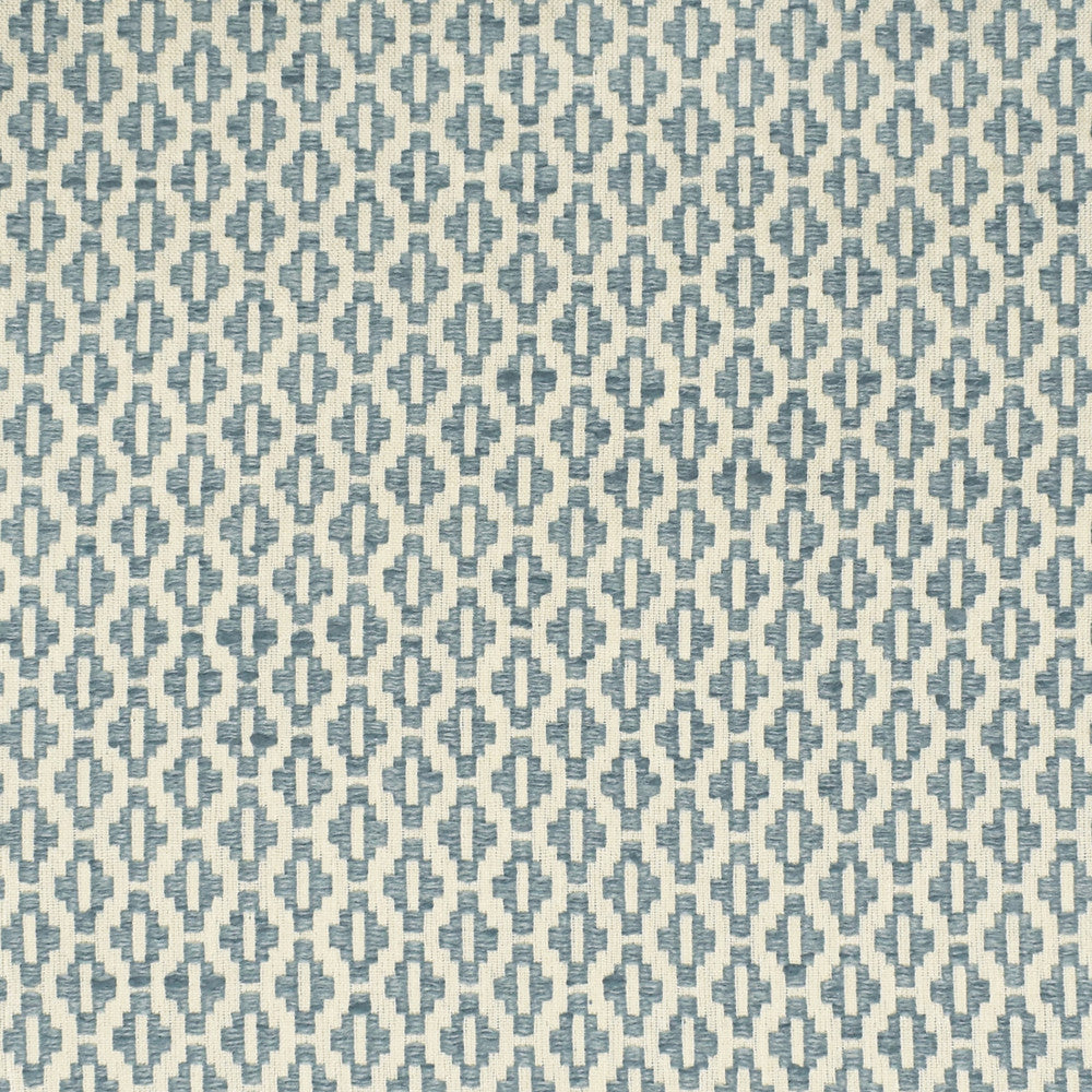 S3010 Aqua by Greenhouse Fabric 65% Polyester, 35% Cotton INDIA 50,000 </p><p>Repeat: .8" H, .75" V 54" - Fabric Carolina -