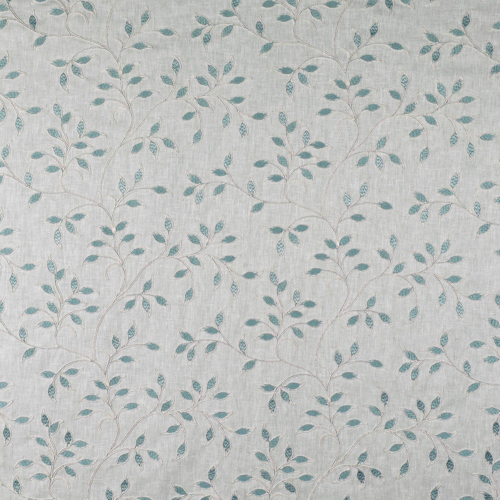 S3012 Aquamarine by Greenhouse Fabric 52% Cotton, 48% Polyester With 70% Cotton, 30% Polyester Embroidery INDIA 9,000 </p><p>Repeat: 13" H, 9.25" V 52" - Fabric Carolina -