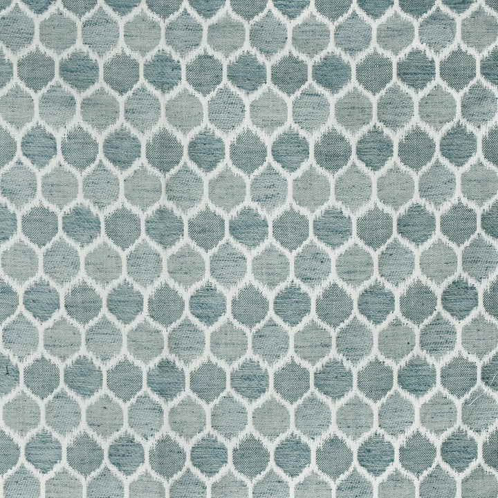 S3015 Aqua by Greenhouse Fabric 63% Polyester, 37% Cotton India 30,000 double rubs </p><p>Repeat: 3.5" H, 6.5" V 54" - Fabric Carolina -