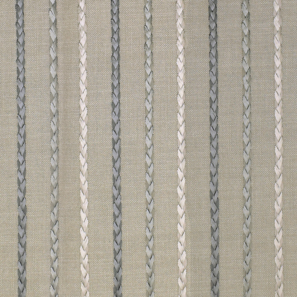 S3017 Slate by Greenhouse Fabric 73% Cotton, 27% Polyester With 50% Rayon, 50% Cotton Embroidery INDIA 9,000 </p><p>Repeat: 2.5" H 54" - Fabric Carolina -