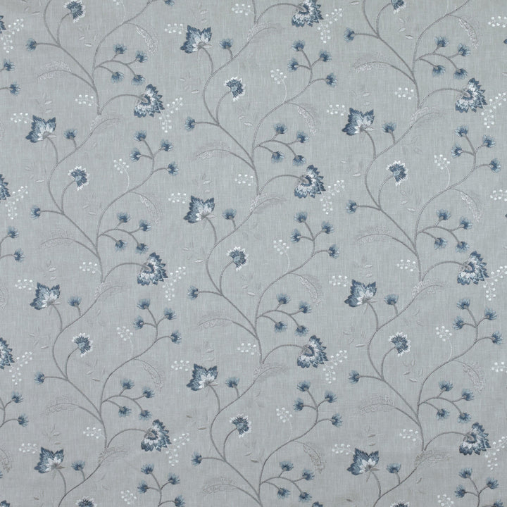 S3030 Cornflower by Greenhouse Fabric 52% Cotton, 48% Polyester With 100% Polyester Embroidery India 9,000 double rubs </p><p>Repeat: 17.25" H, 9.125" V 52" - Fabric Carolina -