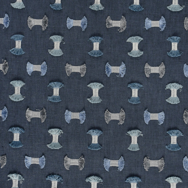 S3046 Seaside by Greenhouse Fabric 50% Polyester, 50% Cotton With 100% Polyester Embroidery India 9,000 </p><p>Repeat: 6.25" H, 5.25" V 55" - Fabric Carolina -