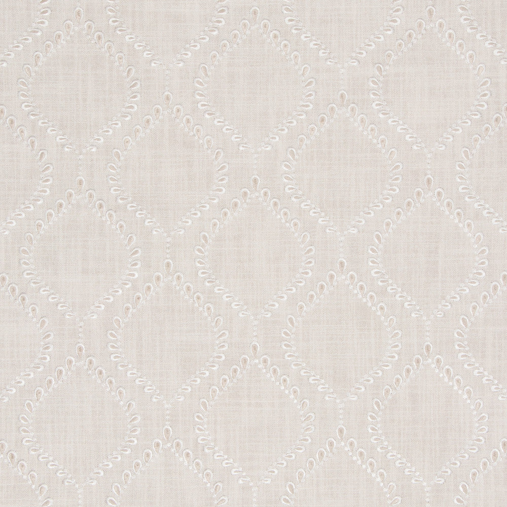 S3094 Ivory by Greenhouse Fabric 100% Polyester With 100% Polyester Embroidery India 9,000 double rubs </p><p>Repeat: 6.5" H, 6" V 52" - Fabric Carolina -