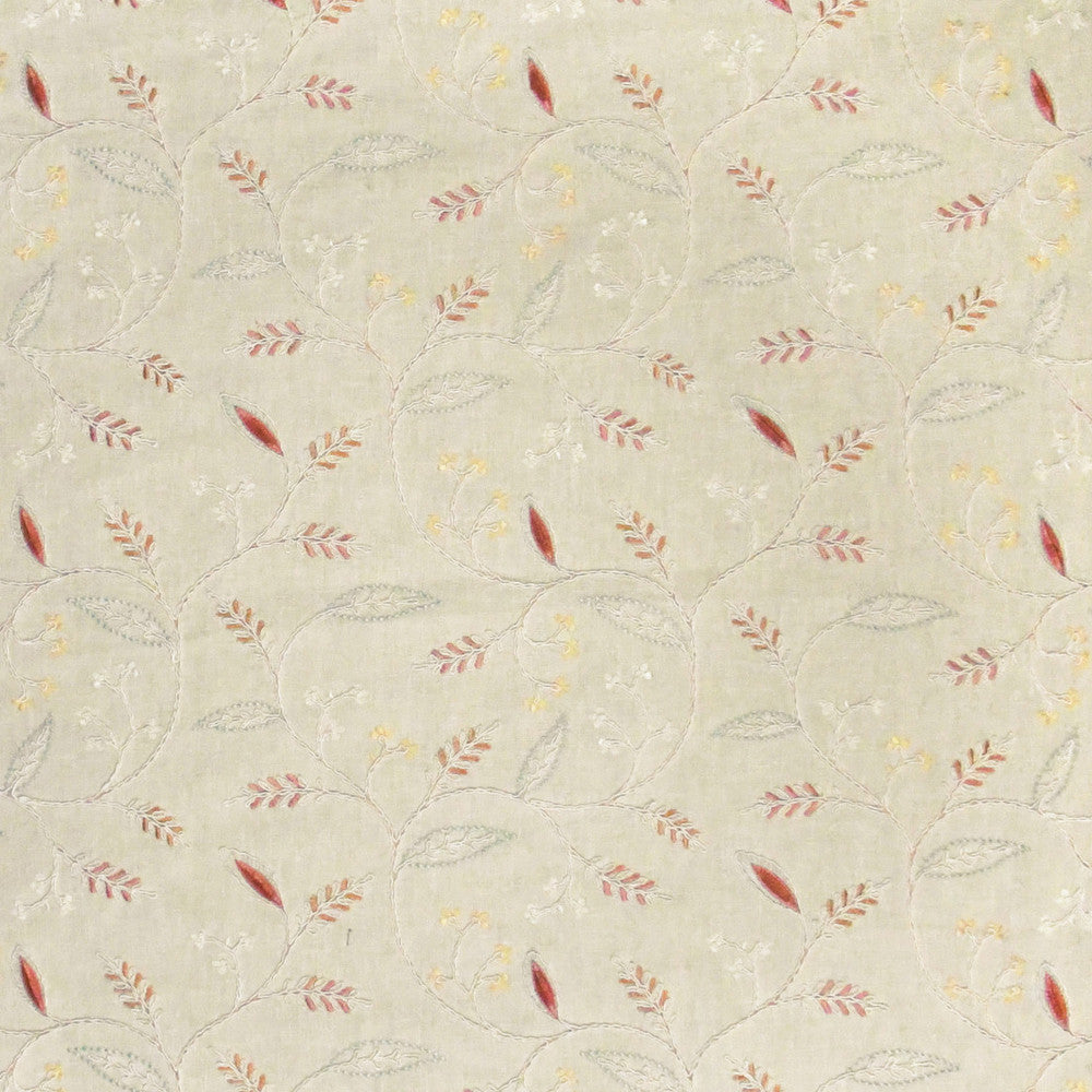 S3103 Meadow by Greenhouse Fabric 52% Cotton, 48% Polyester With 70% Cotton, 30% Polyester Embroidery INDIA 9,000 </p><p>Repeat: 10.375" H, 9.125" V 52" - Fabric Carolina -
