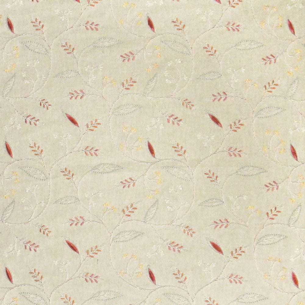 S3103 Meadow by Greenhouse Fabric 52% Cotton, 48% Polyester With 70% Cotton, 30% Polyester Embroidery India 9,000 double rubs </p><p>Repeat: 10.375" H, 9.125" V 52" - Fabric Carolina -