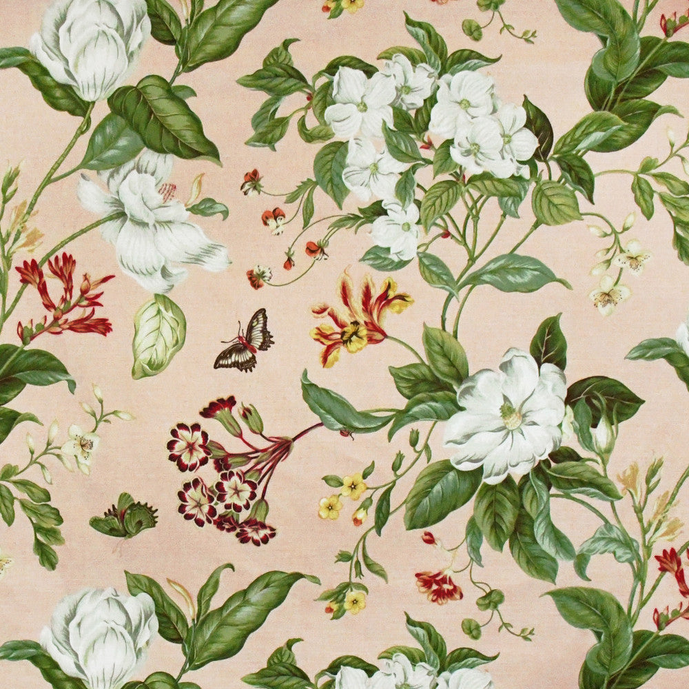 S3105 Petal by Greenhouse Fabric 100% Cotton PERU 51,000 </p><p>Repeat: 27" H, 25.25" V 54" - Fabric Carolina -