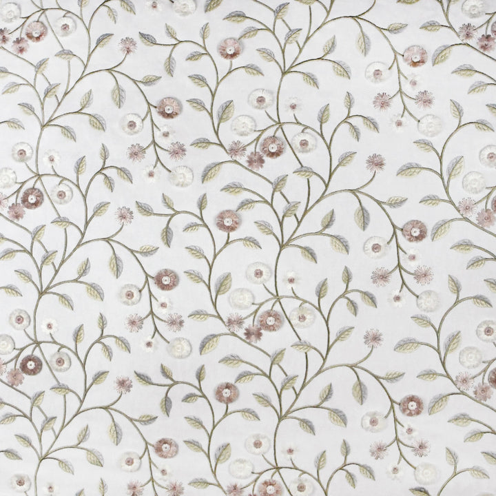 S3108 Bella Pink by Greenhouse Fabric M03: Memos by Color 50% Polyester, 50% Cotton With 100% Polyester Embroidery India 9,000 double rubs </p><p>Repeat: 25.25" H, 9.25" V 55" - Fabric Carolina -