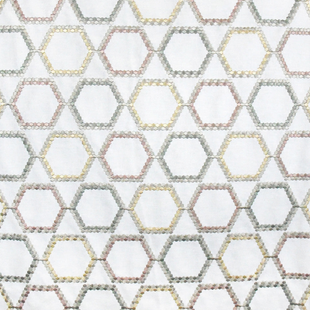S3111 Potpourri by Greenhouse Fabric 52% Cotton, 48% Polyester With 100% Rayon Embroidery India 6,000 double rubs </p><p>Repeat: 7.25" H, 12.375" V 50" - Fabric Carolina -