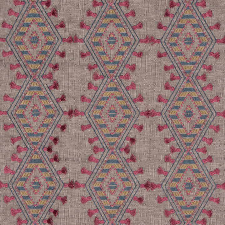 S3120 Jewel by Greenhouse Fabric 71% Polyester, 29% Cotton With 100% Polyester Embroidery INDIA 9,000 </p><p>Repeat: 6.5" H, 6.25" V 52" - Fabric Carolina -