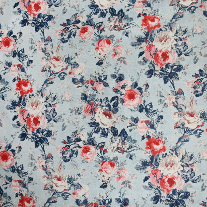 S3138 Chambray by Greenhouse Fabric 80% Cotton, 20% Linen China 51,000 double rubs </p><p>Repeat: 27" H, 25.25" V 54" - Fabric Carolina -