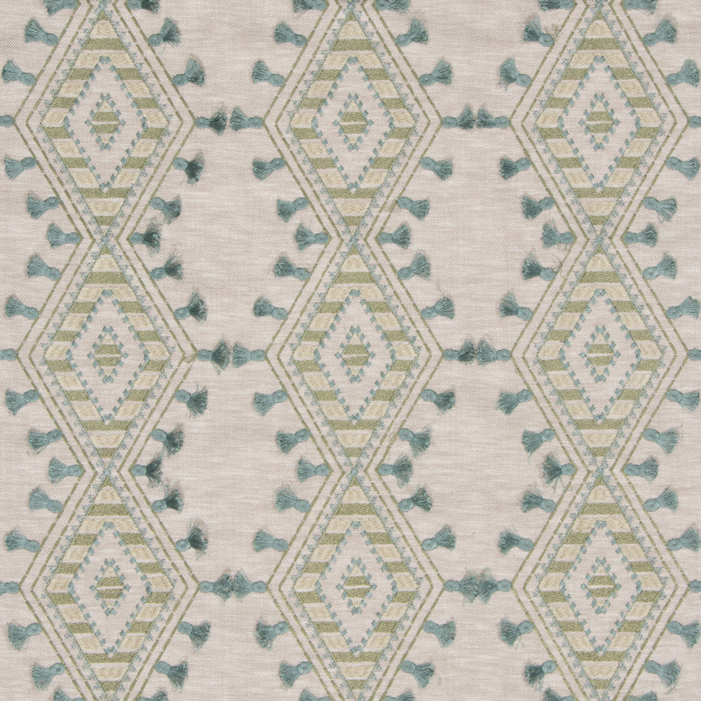 S3182 Greenery by Greenhouse Fabric 71% Polyester, 29% Cotton With 100% Polyester Embroidery INDIA 9,000 </p><p>Repeat: 6.5" H, 6.25" V 52" - Fabric Carolina -