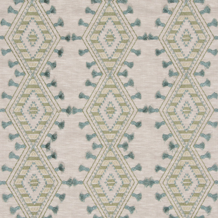 S3182 Greenery by Greenhouse Fabric 71% Polyester, 29% Cotton With 100% Polyester Embroidery INDIA 9,000 </p><p>Repeat: 6.5" H, 6.25" V 52" - Fabric Carolina -