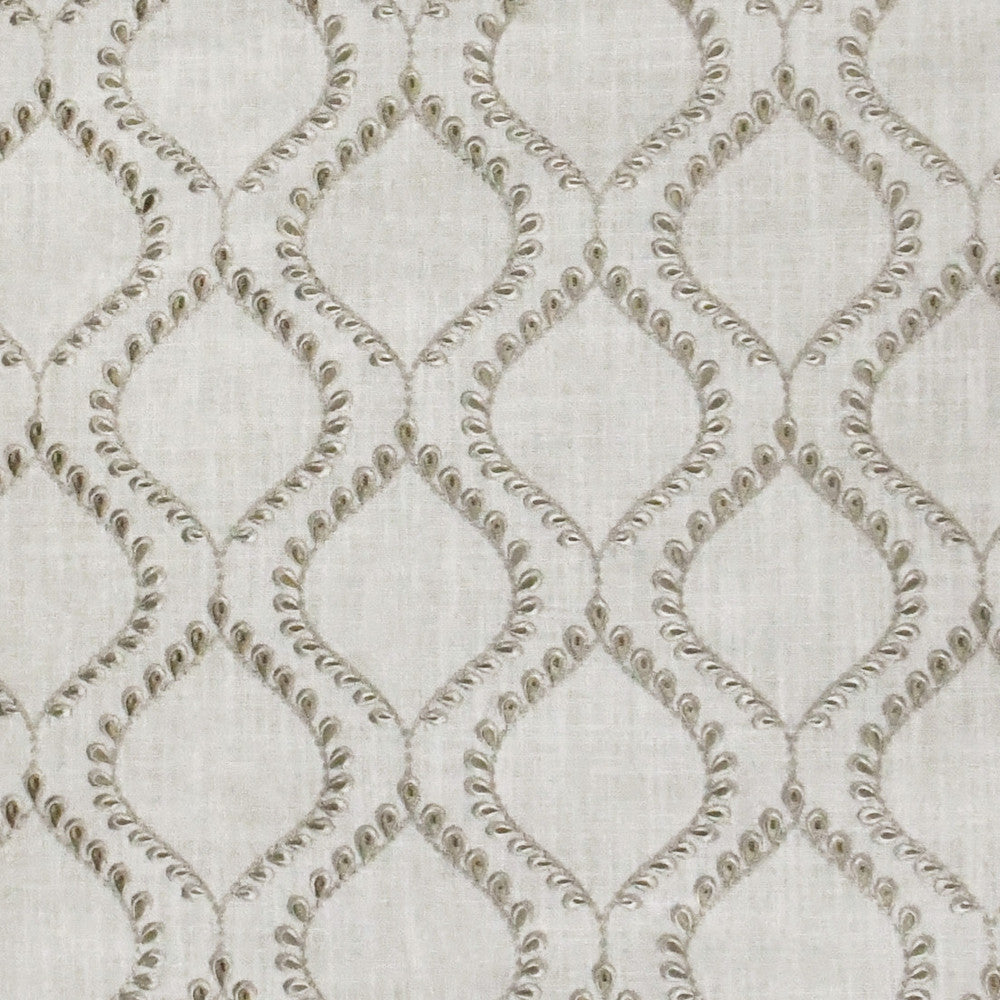 S3204 Jute by Greenhouse Fabric 100% Polyester With 100% Polyester Embroidery INDIA 9,000 </p><p>Repeat: 6.5" H, 6" V 52" - Fabric Carolina -