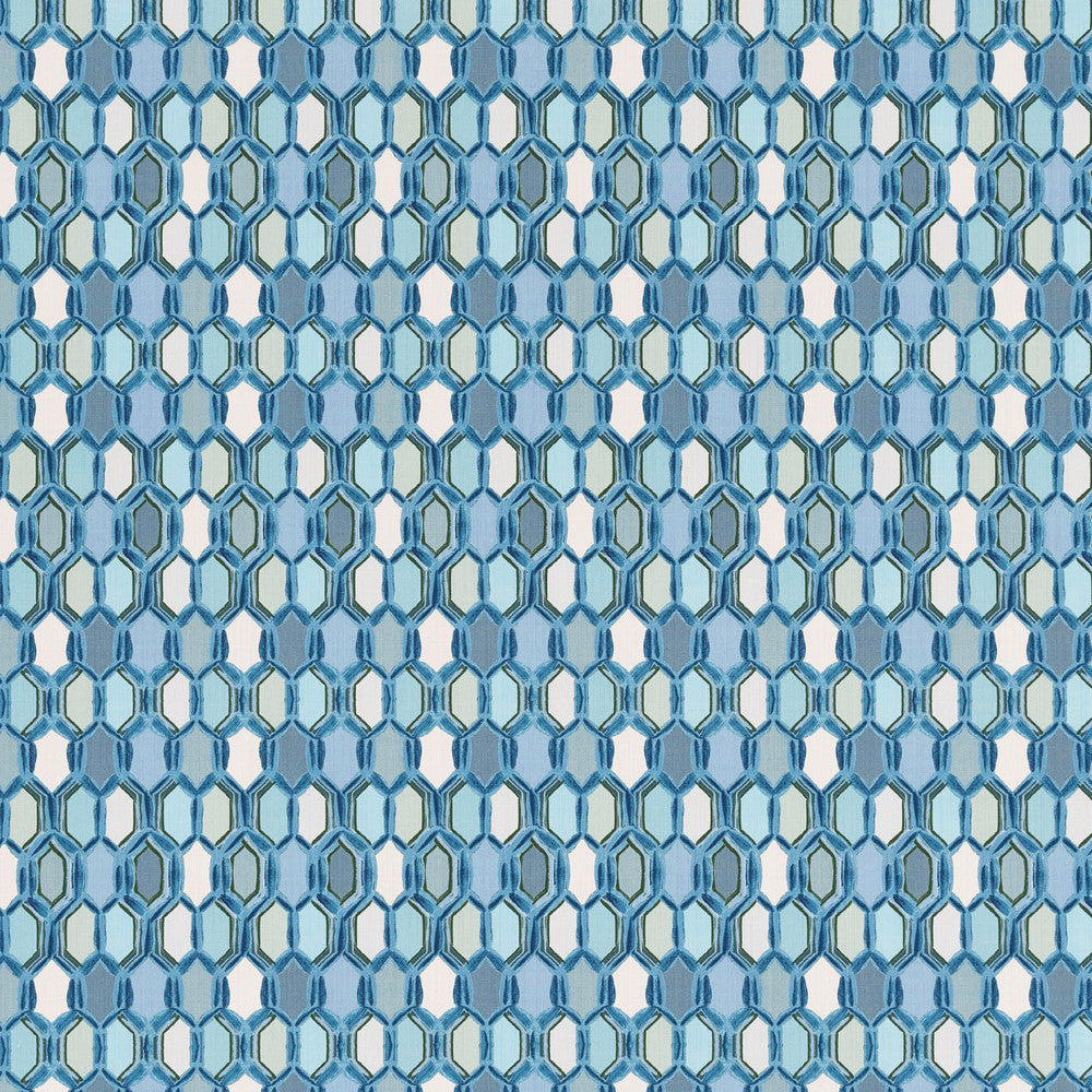 S3401 Blu by Greenhouse Fabric 90% Cotton, 10% Linen Pakistan 12,000 double rubs </p><p>Repeat: 6.75" H, 12.62" V 54" - Fabric Carolina -