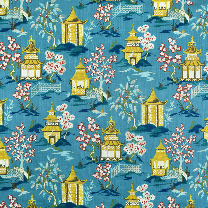 S3410 Azure by Greenhouse Fabric M04: Memos by Color 100% Cotton China 27,000 double rubs Soil & Stain Repellent </p><p>Repeat: 27.375" H, 27" V 58" - Fabric Carolina -