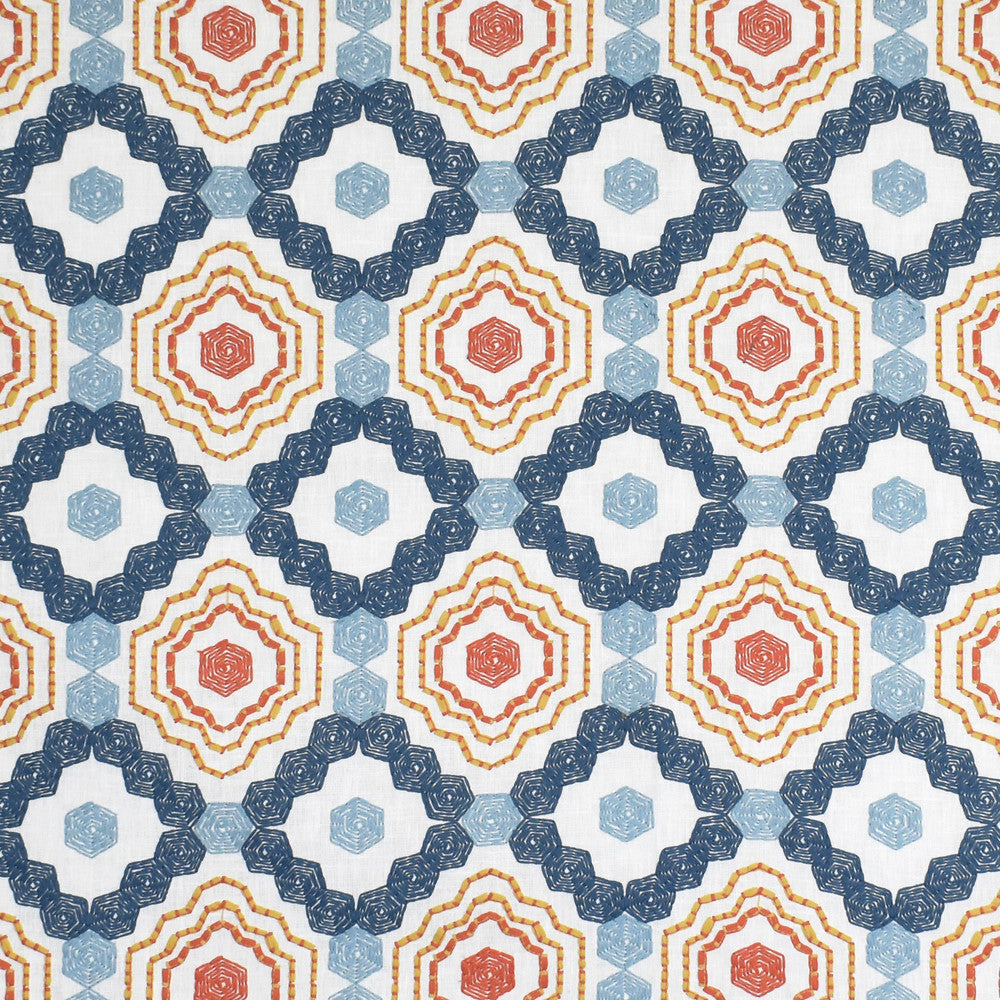 S3432 Lake by Greenhouse Fabric M04: Memos by Color 86% Polyester, 14% Cotton With 100% Cotton Embroidery India 9,000 double rubs </p><p>Repeat: 5" H, 6.25" V 55" - Fabric Carolina -