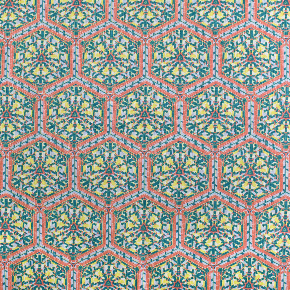 S3446 Garden by Greenhouse Fabric 85% Cotton, 15% Linen PAKISTAN 24,000 </p><p>Repeat: 7.71" H, 12.625" V 54" - Fabric Carolina -