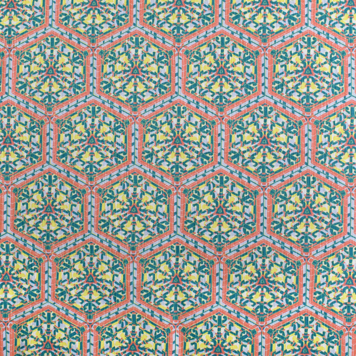 S3446 Garden by Greenhouse Fabric 85% Cotton, 15% Linen PAKISTAN 24,000 </p><p>Repeat: 7.71" H, 12.625" V 54" - Fabric Carolina -