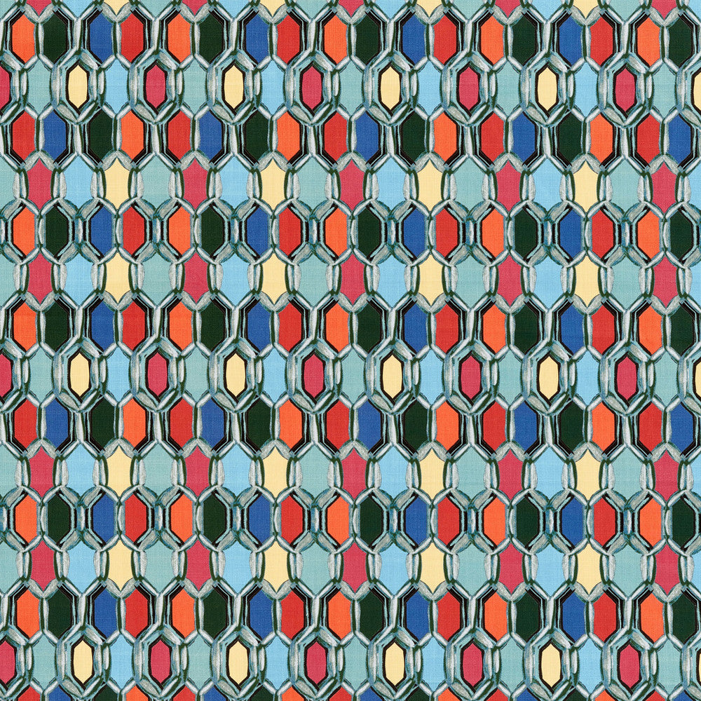 S3449 Bijou by Greenhouse Fabric 90% Cotton, 10% Linen PAKISTAN 12,000 </p><p>Repeat: 6.75" H, 12.62" V 54" - Fabric Carolina -