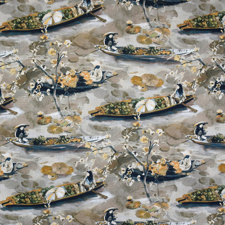 S3582 Dusk by Greenhouse Fabric 95% Polyester, 5% Linen China 53,000 </p><p>Repeat: 28" H, 27" V 58" - Fabric Carolina -