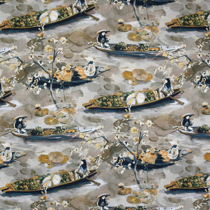 S3582 Dusk by Greenhouse Fabric 95% Polyester, 5% Linen China 53,000 double rubs </p><p>Repeat: 28" H, 27" V 58" - Fabric Carolina -